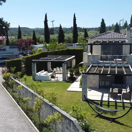 Celeste - Panoramic Sea Views, Gated Complex Kriopigi