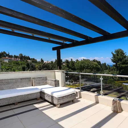 Celeste - Panoramic Sea Views, Gated Complex * Kriopigi